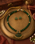 Emerald Green traditional Jewelry Set