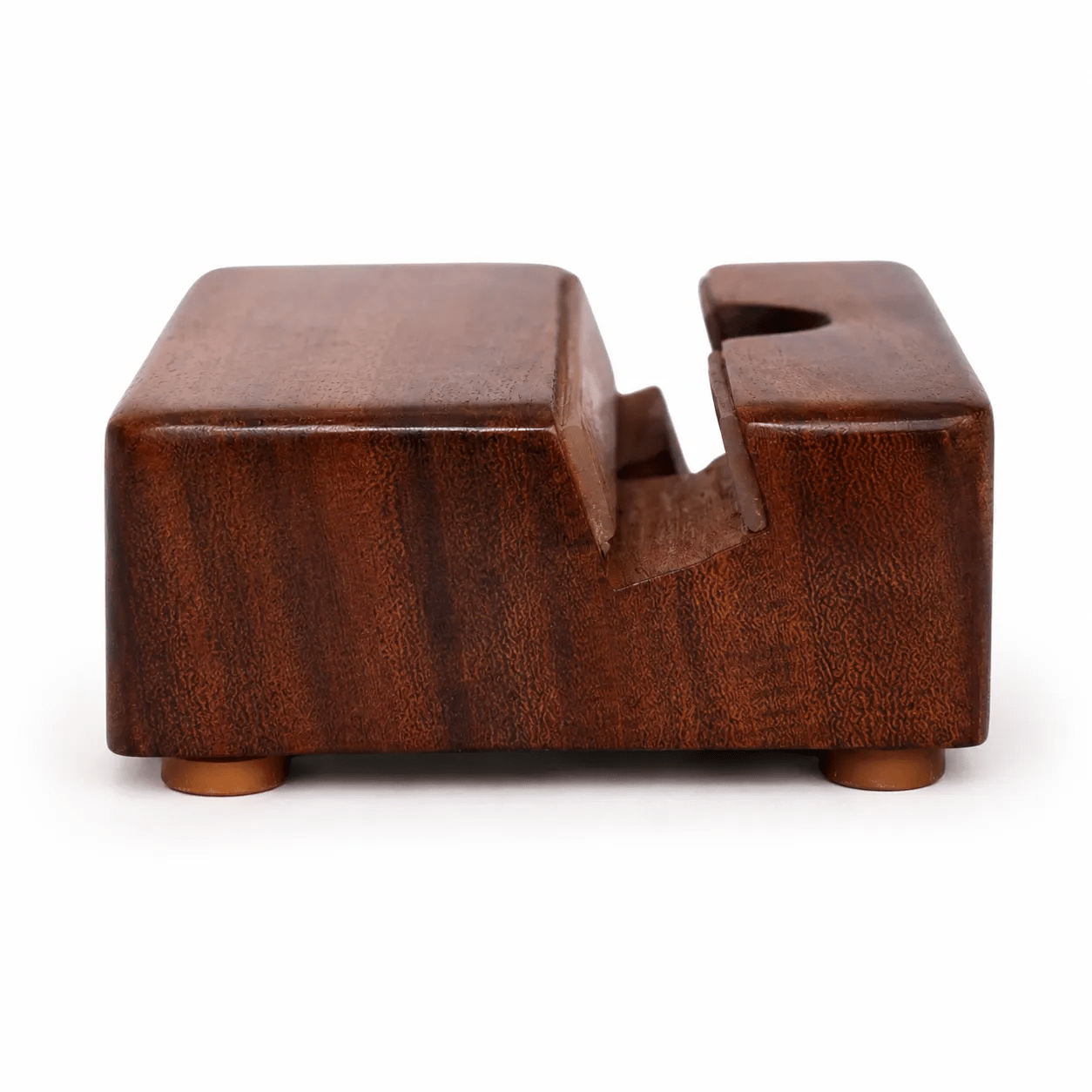 Sheesham Wood Mobile Stand – Handcrafted Wooden Phone Holder for Desk & Office